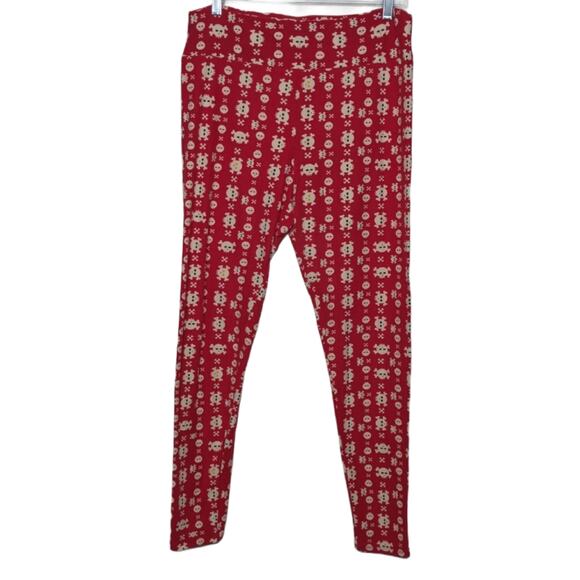 LuLaRoe Skull Leggings - Tall & Curvy - GUC - Picture 2 of 7
